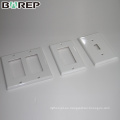 YGC-011 American wall sockets gfci panel de interruptor de luz de plástico